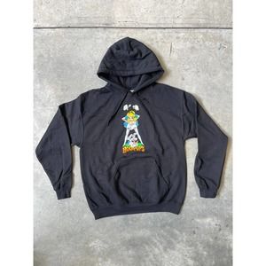 Hook Ups Alice & friends black hoodie size medium